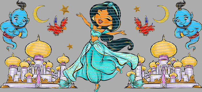 16oz Disney style-D-1573